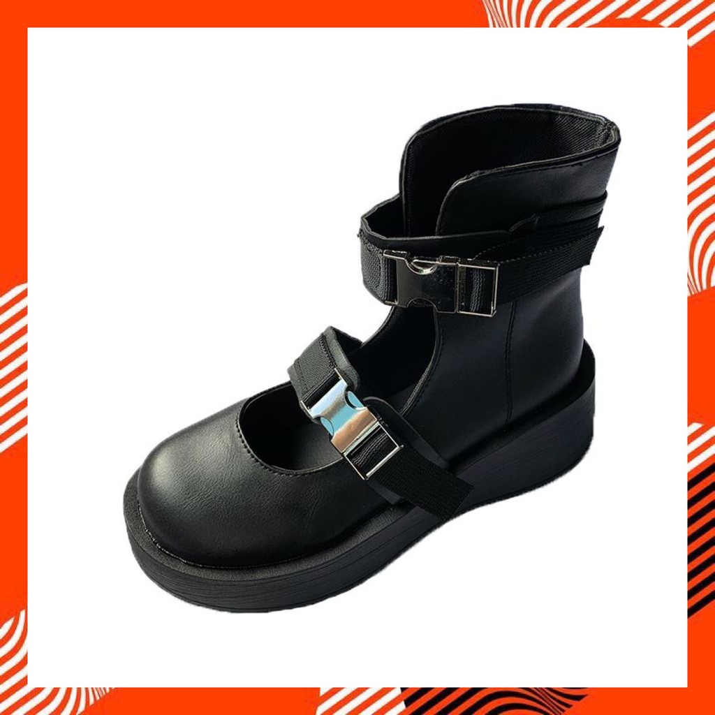 [CÓ SẴN] Boots Có Khóa Inox