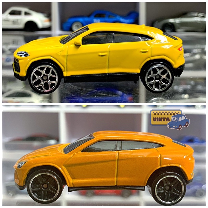 Xe mô hình Hot Wheels Loose LAMBORGHINI URUS Orange tỉ lệ 1:64