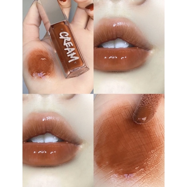 Son bóng Fenty Beauty Color Drip Lip Cream 9ml màu Cookie Jar