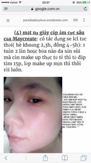 Mặt nạ dưỡng ẩm HA