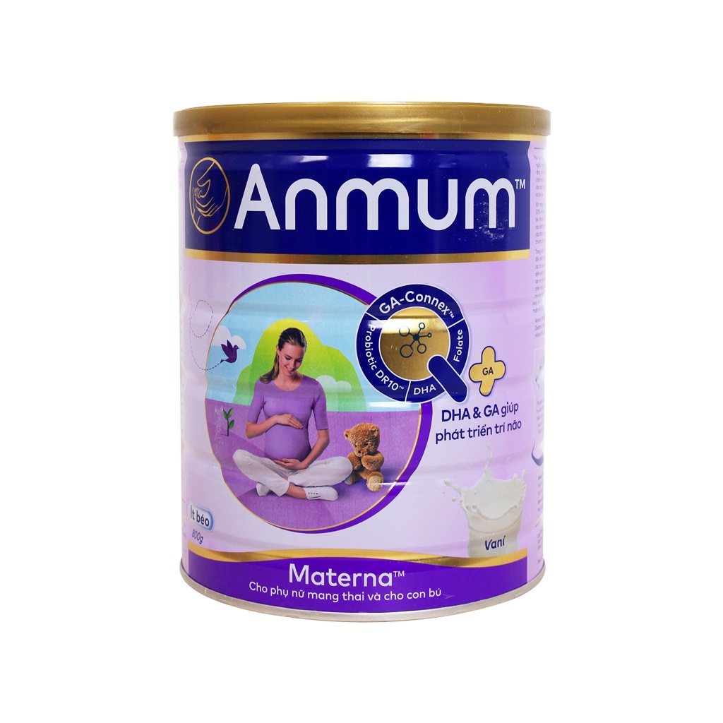 Sữa ANMUM MATERNA HƯƠNG VANI LON 800g
