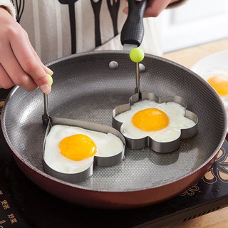 Khuôn inox chiên trứng ốp la nhiều hình