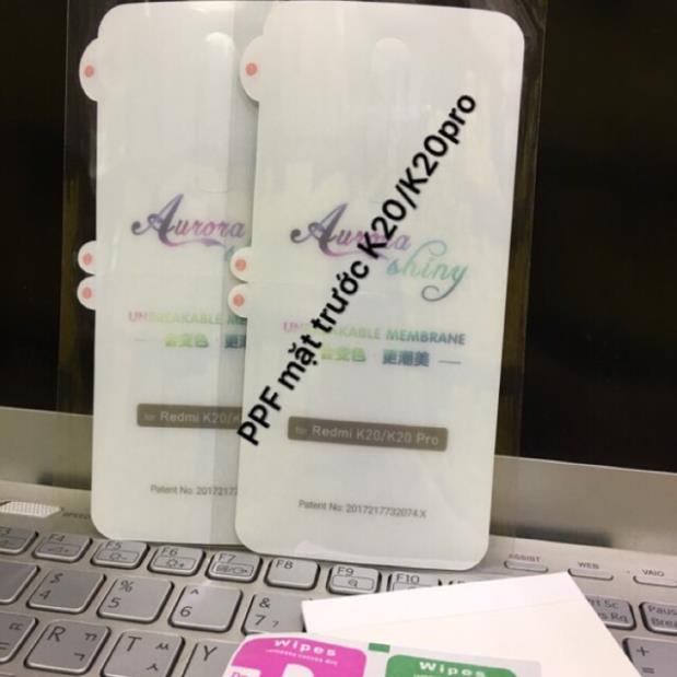 Dán dẻo ppf mặt trước Xiaomi redmi K20/K20 pro