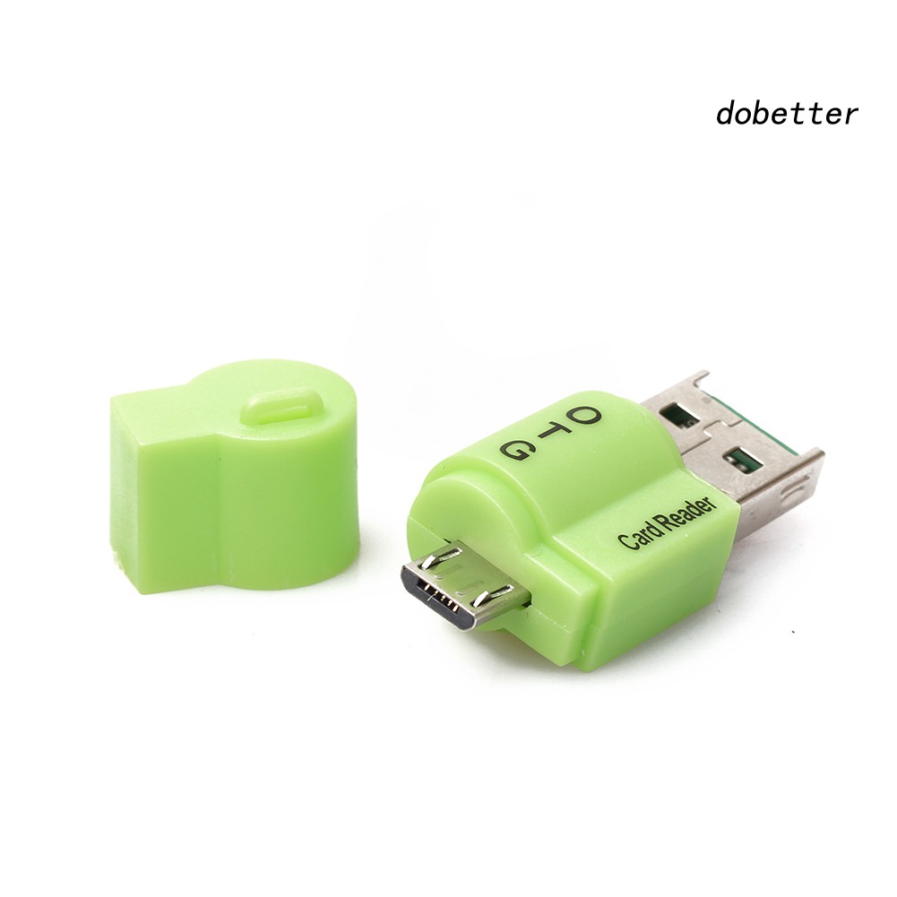 Đầu Đọc Thẻ Nhớ Micro Sd / Usb 2.0 Cho Điện Thoại / Máy Tính Bảng | BigBuy360 - bigbuy360.vn