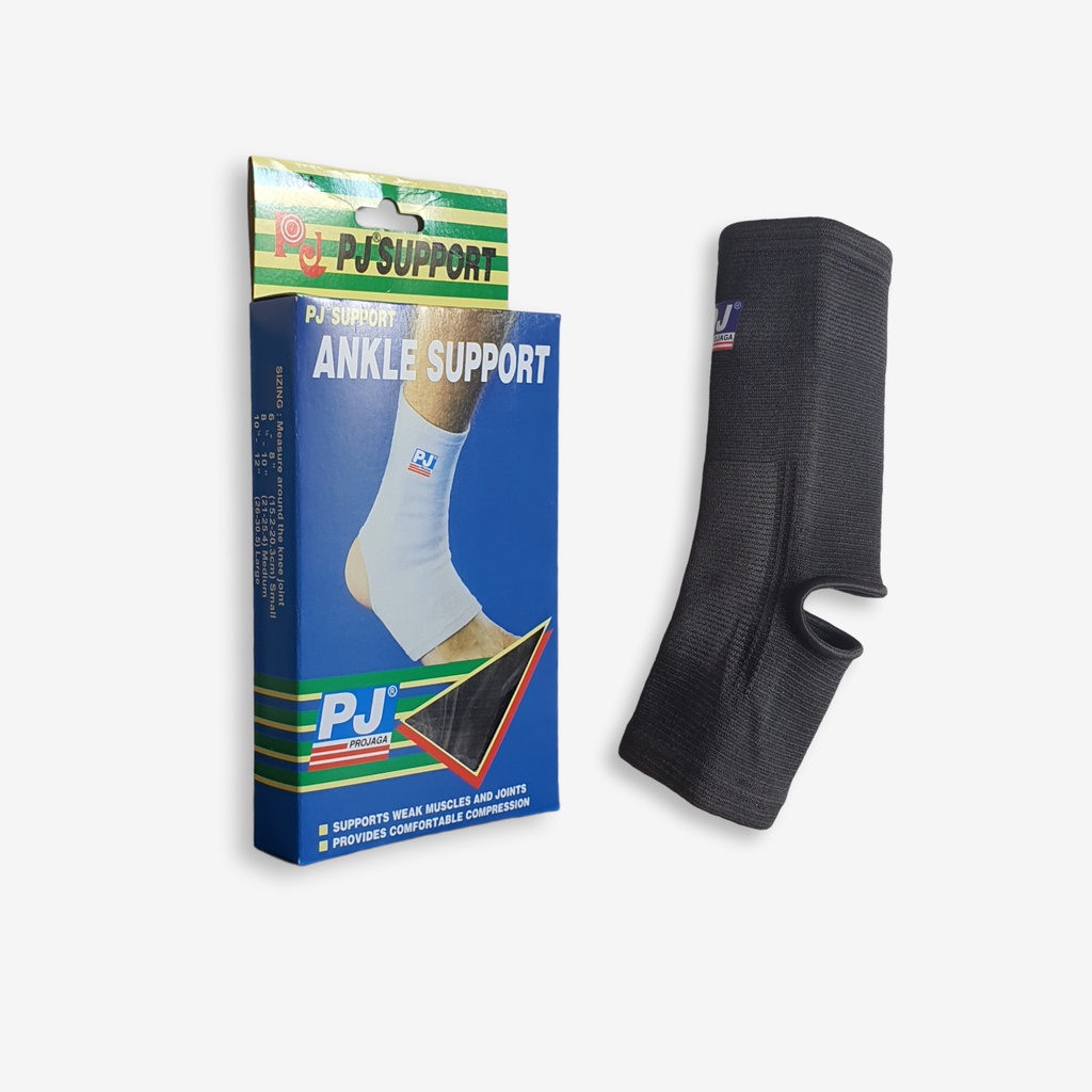 ANKLE SUPPORT PJ Chính Hãng – Bó Cổ Chân Bóng Đá PJ – Loại Xỏ Co Dãn