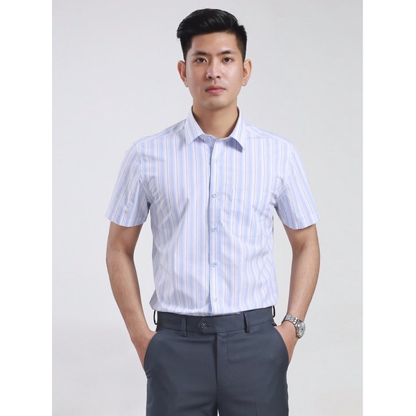 ÁO SƠ MI NAM NGẮN TAY ARISTINO ASS011S8 725K sale còn #199k