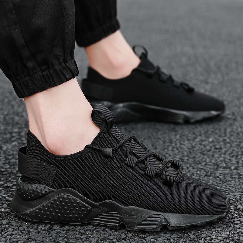 Giày Thể Thao Phối Lưới Thoáng Khí Siêu Nhẹ Thiết Kế Thoáng Khí Thời Trang Cho Nam Size 39~48