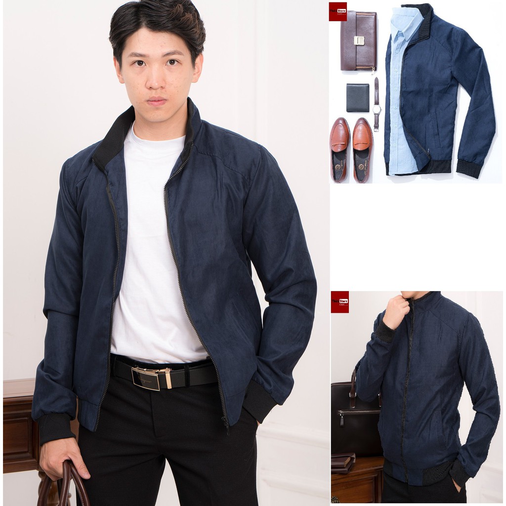 Áo khoác nam bomber rẻ đẹp cao cấp chống gió chống nước nhẹ | BigBuy360 - bigbuy360.vn