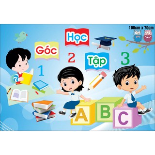 tranh góc mầm non