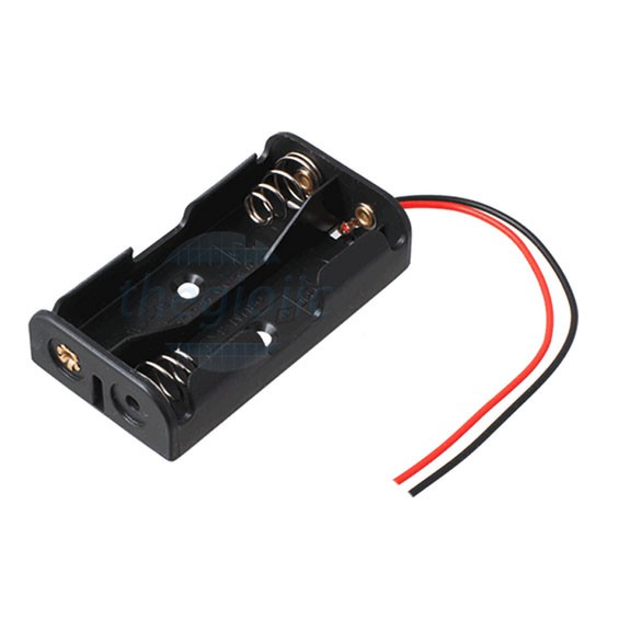 Hộp Pin 2xAA Dây Nối 15cm