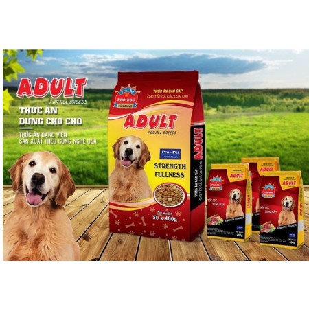 PRO DOG ADULT (400g) - Thức ăn khô cho chó trưởng thành