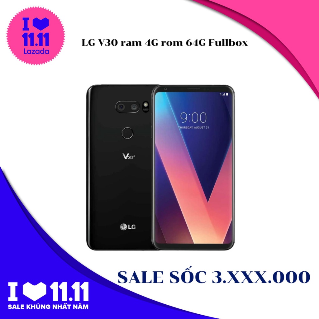 điện thoại LG V30 ThinQ ram 4G rom 64G, chiến PUBG/Free/Liên Quân Tiktok Zalo FB Youtube chất - TN 01