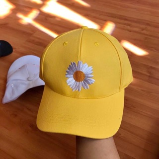 Nón kết hoa cúc, mũ kết, mũ lưỡi trai hoa cúc đẹp