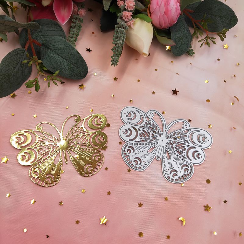 QQ Khuôn Cắt Giấy Kim Loại Hình Le Papillon