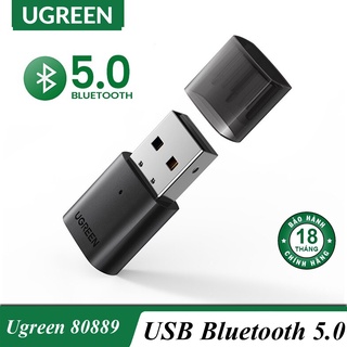 USB thu phát Bluetooth 5.0 UGREEN cho máy tính laptop kết nối với nhiều thiết bị chuột, phím, tai nghe, loa..