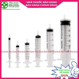 Bơm kim tiêm y tế 1ml 3ml 5ml 10ml 20ml 50ml - ống chích vô trùng, xilanh sử dụng một lần xi lanh Tanaphar - 1 Chiếc