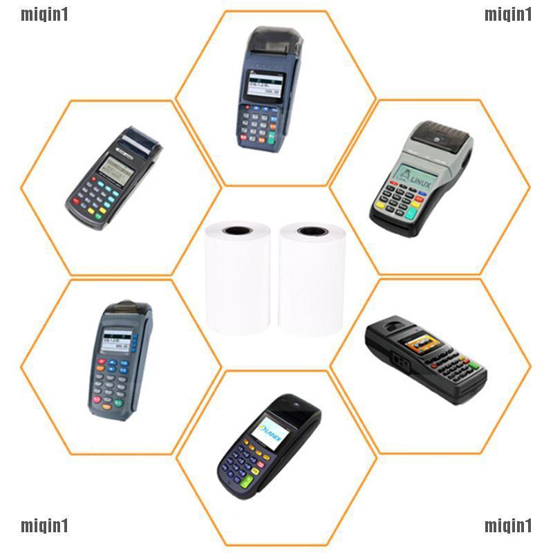 Cuộn giấy in nhiệt 57x40mm 58mm cho máy in hóa đơn điện thoại | BigBuy360 - bigbuy360.vn