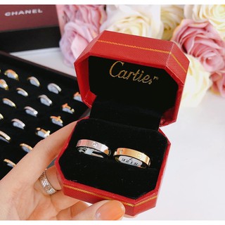 Nhẫn đôi Love vĩnh cữu