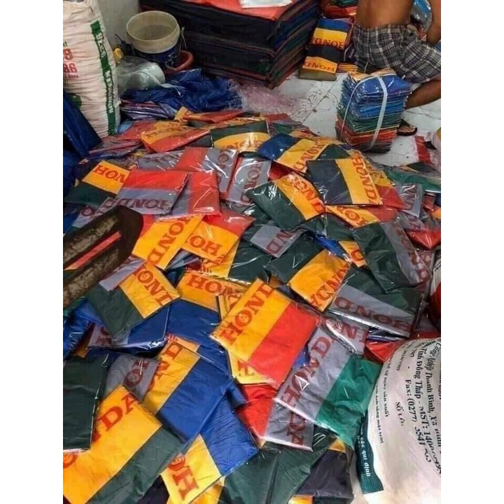 Áo mưa khuyến mại Honda