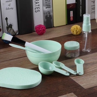 Bộ chén cọ trộn mặt nạ 9 món