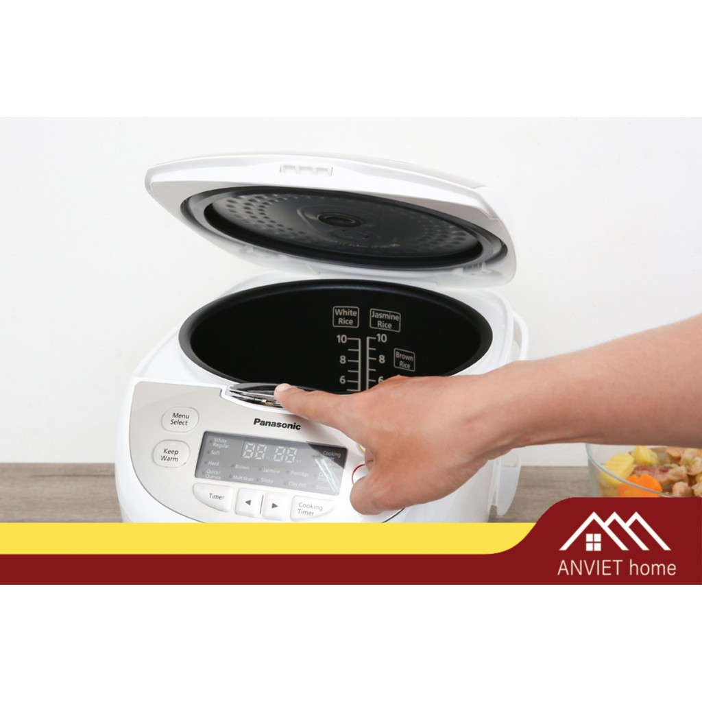 Nồi cơm điện tử Panasonic 1.8 lít SR-CP188NRAM Chính hãng