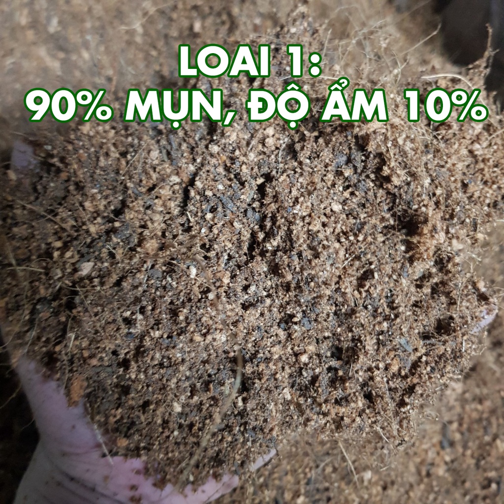 Mụn dừa, xơ dừa ONEFARMS chuyên dùng để ươm hạt, trồng cây giúp cây sinh trưởng