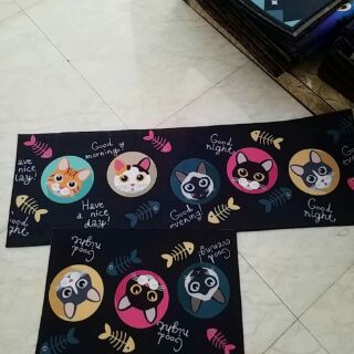 Bộ 2 thảm bếp mẫu mới
