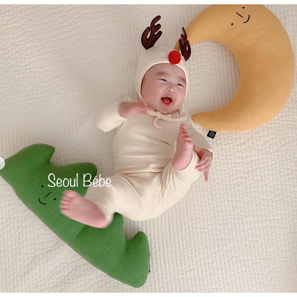 Mũ tuần lộc bông Peekaboo