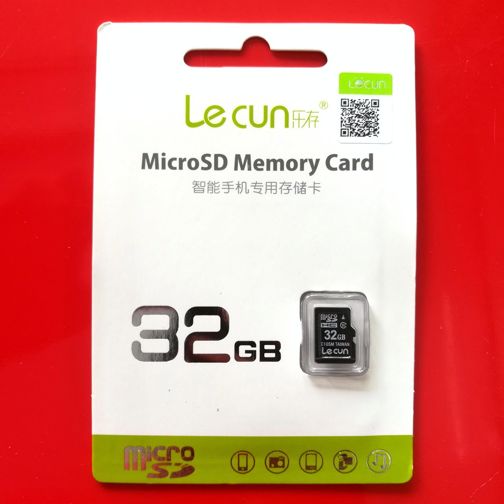 Thẻ Nhớ Micro SD Lecun 32GB Class 10 Chính Hãng