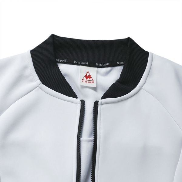 Áo nỉ Lecoq Sportif nữ QMWQJF01-WHT