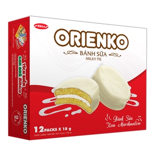 Bánh Orienko Sữa hộp 216 gram Bibica