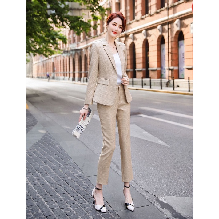 Set nguyên bộ áo Vest 2 lớp tay dài - quần dài TJ37