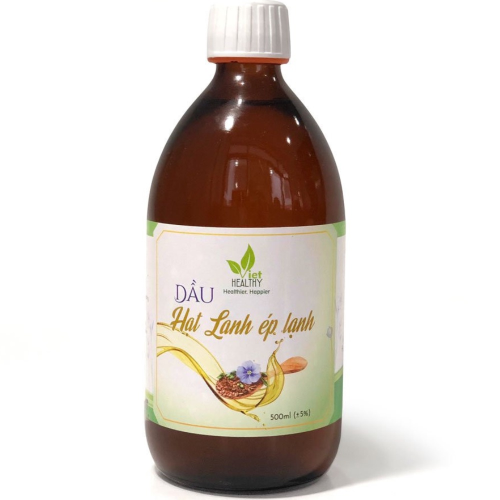 Dầu hạt lanh ép lạnh 500ml VietHealthy