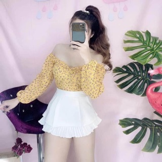 Áo kiểu hoa đủ màu hana25