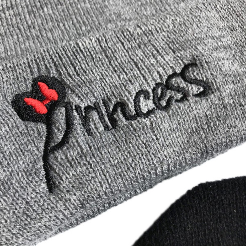 Nón trùm đầu dệt kim giữ ấm cho bé