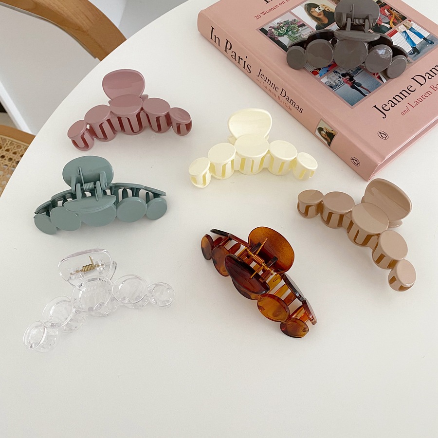 Kẹp tóc thiết kế kiểu tròn bắt mắt thời trang dành cho nữ J20102005