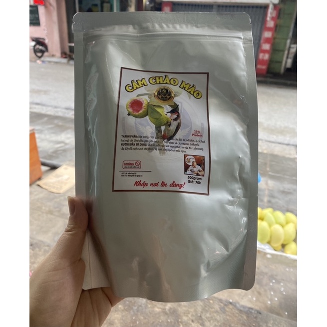 Cám chào mào Lão Đại 500gr