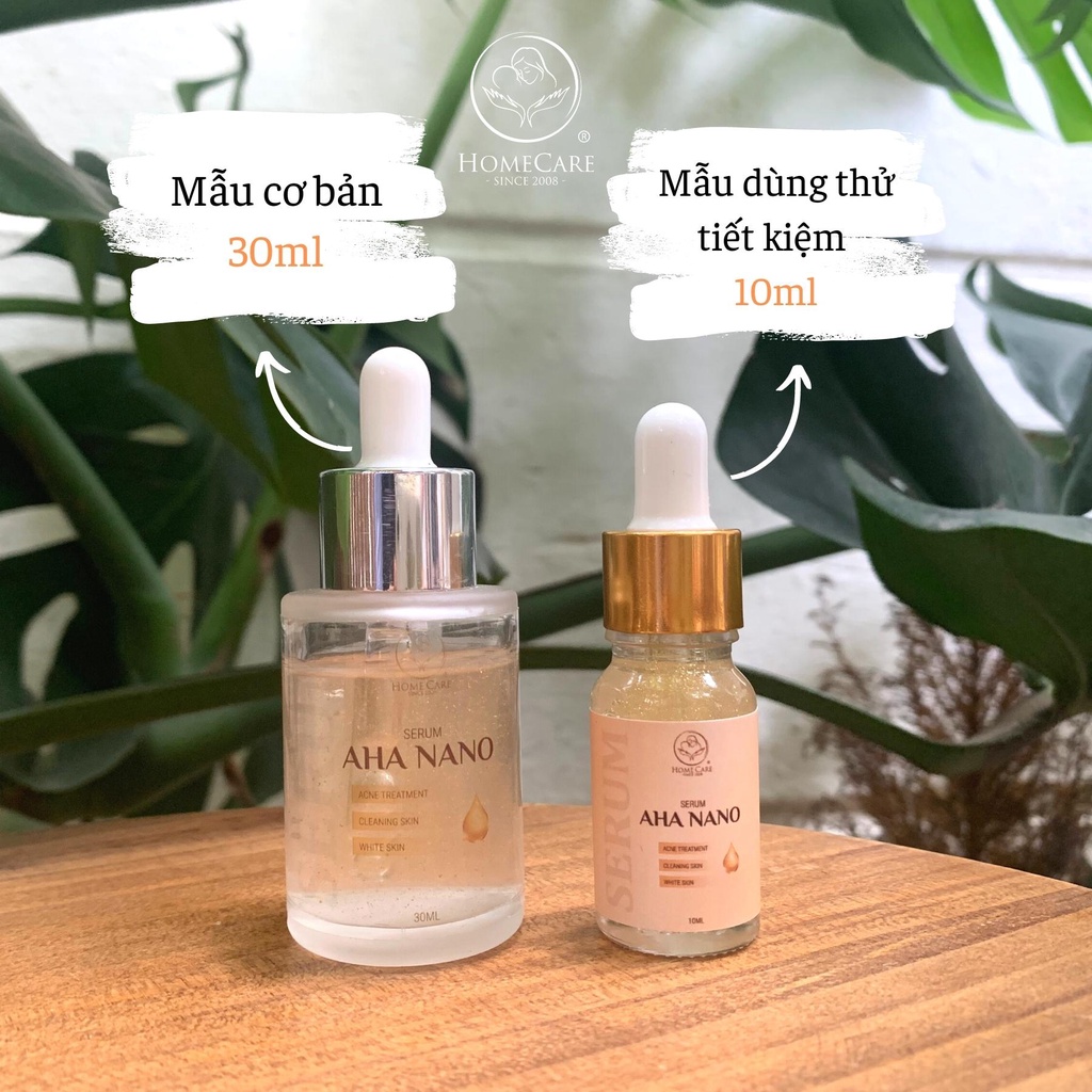 Serum AHA Nano dưỡng da Home Care 10ml