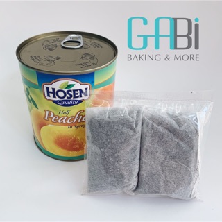 Set nguyên liệu pha trà đào miếng