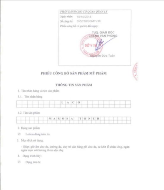 Nước hoa hồng laco cấp ẩm dưỡng da,se khít lỗ chân lông | BigBuy360 - bigbuy360.vn