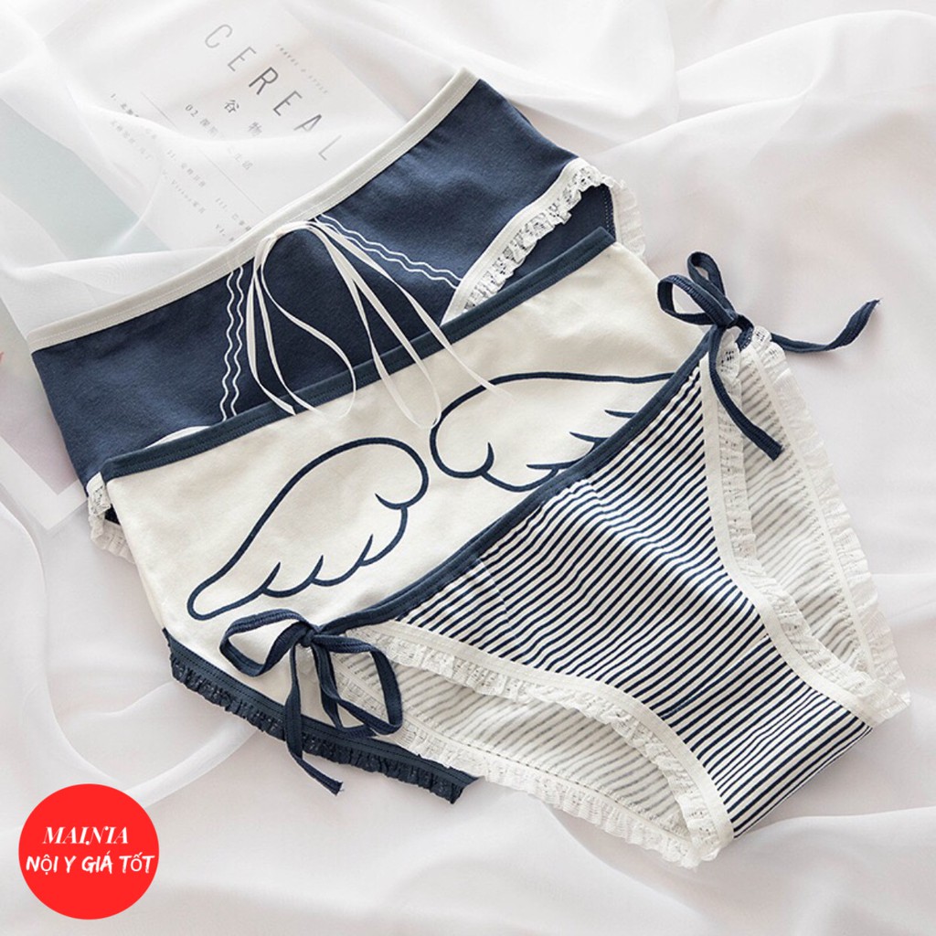 Quần Lót Nữ Cotton Hoạ Tiết Hoạt Hình Siêu Dễ Thương Chíp Nữ Cotton Xinh Xắn Cao Cấp Mainia Shop