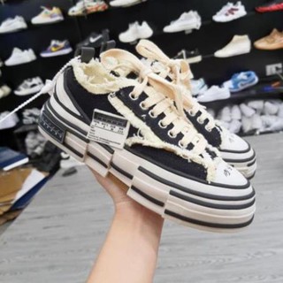 [ Bản Trung+  Hàng cao cấp ] Giày sneaker xVESSEL đế trắng style rách cao 3,5-4cm 1.1 - Yabi store -v23v 𝄒 :