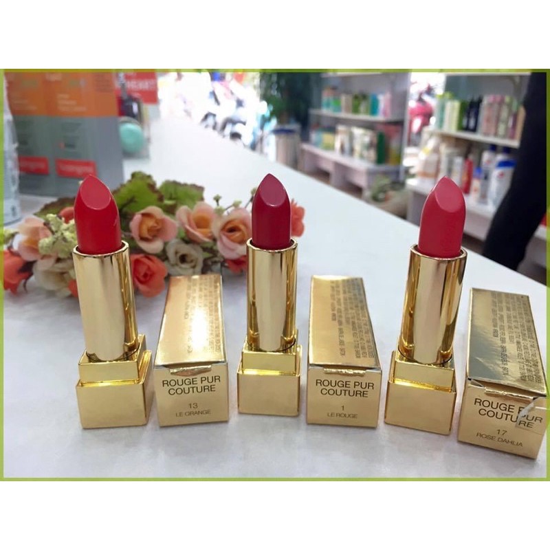 Son YSL Rouge Pur Couture - màu 1 13 17 21 23 52 83 154 156 157 202 208 214 1966