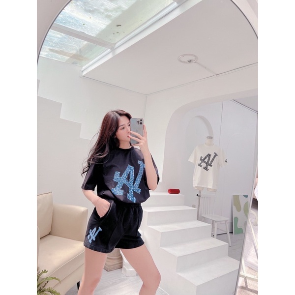 (HÀNG XUẤT XỊN) Áo thun tay ngắn 3 màu  OL006 M/L/B LA D0DGERS  Made in Cam/bo/dia full-tag-code   SIZE S M L