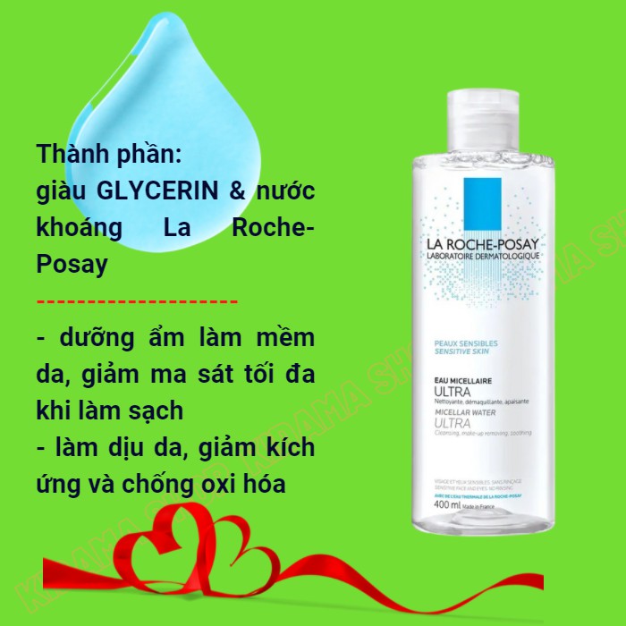 Nước Tẩy Trang sạch sâu cho Da Nhạy Cảm La Roche Posay 100ml hiệu quả làm sạch sâu vượt trội | BigBuy360 - bigbuy360.vn