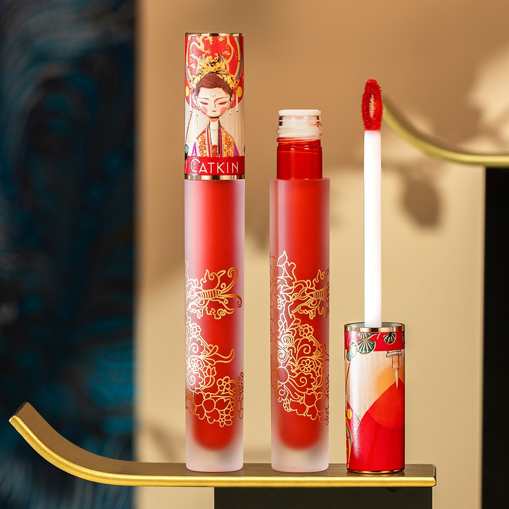 Son kem lì trang điểm Catkin dưỡng ẩm mềm mịn chống thấm nước lâu trôi cao cấp 1.8g | BigBuy360 - bigbuy360.vn