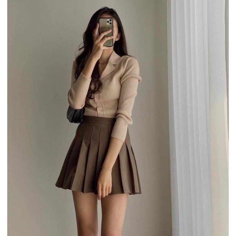 [Xả Kho 3 Ngày] CHÂN VÁY XẾP LY PHONG CÁCH HÀN QUỐC,CHÂN VÁY TENNIS CẠP CAO GHEN BỤNG SIÊU TÔN DÁNG | BigBuy360 - bigbuy360.vn