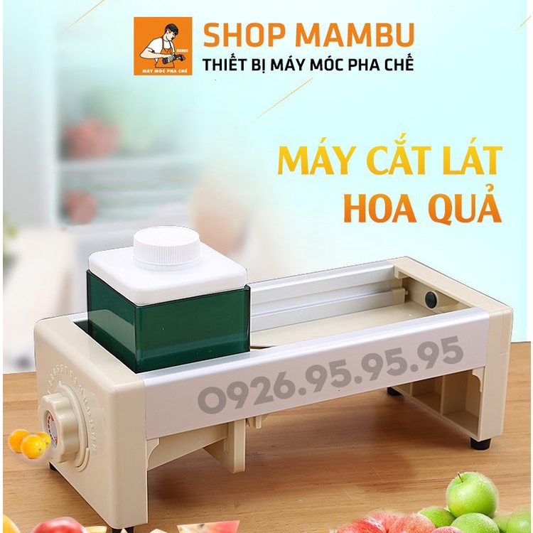 [Sỉ] Máy cắt lát hoa quả DREMAG DBS 139 - cắt lat hoa quả theo kích thước cụ thể - Thiết bị máy móc pha chế
