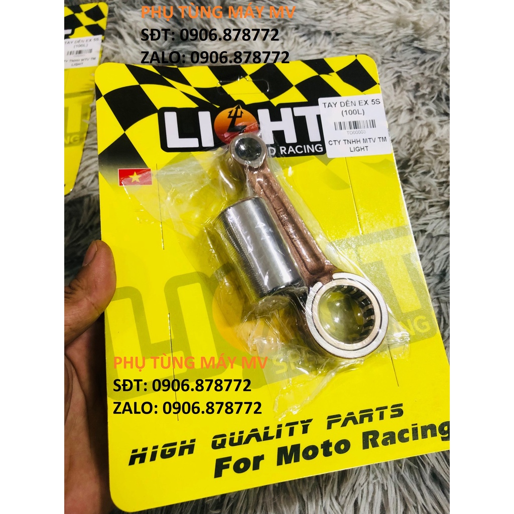 Tay dên LIGHT size Zin/ Dài 102 ắc 26/ Dài 106 ắc 24 dành cho xe Ex135.4s.5s/Ex150. Yêu Thích ❤️❤️❤️