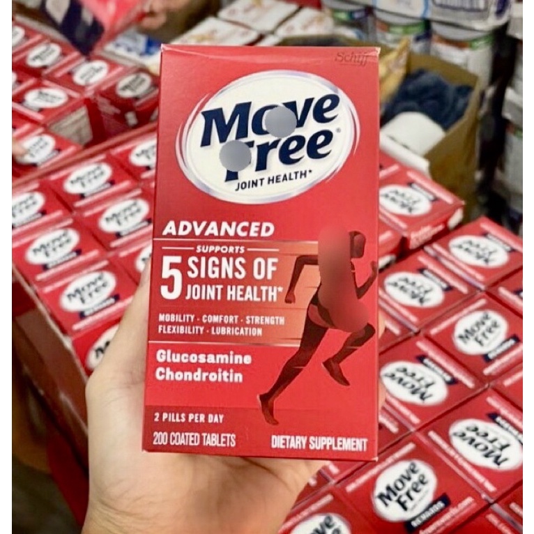 Viên Uống Bổ Khớp Schiff Move Free Joint Health 200 viên của MỸ